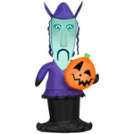 Load image into Gallery viewer, Gemmy Halloween Inflatable Shock with Jack O&#39; Lantern, 4 ft Tall, Multi
