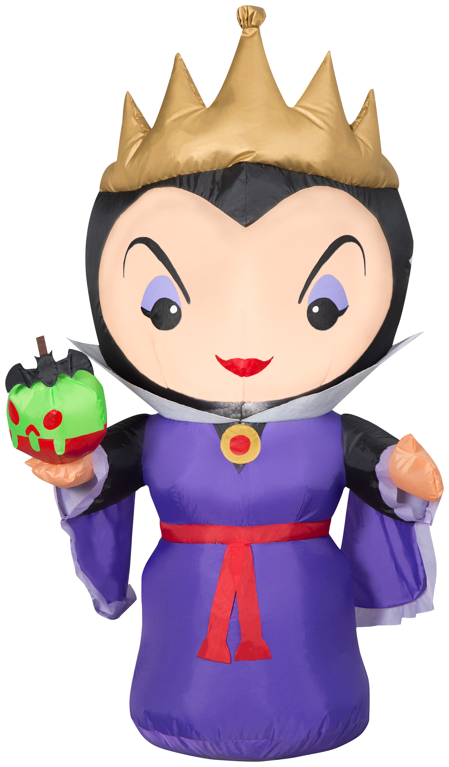 Gemmy Airblown Inflatable Evil Queen, 3.5 ft Tall, purple