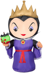 Load image into Gallery viewer, Gemmy Airblown Inflatable Evil Queen, 3.5 ft Tall, purple

