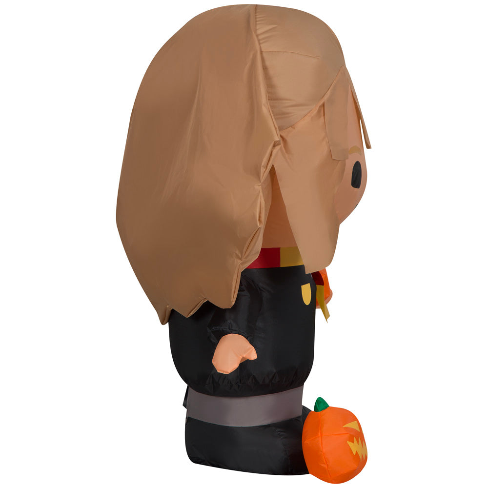 Gemmy Airblown Hermione w/JOLs WB, 3 ft Tall, Multi