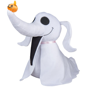 Gemmy Zero Halloween Greeter with Jack O' Lantern Nose, Multi