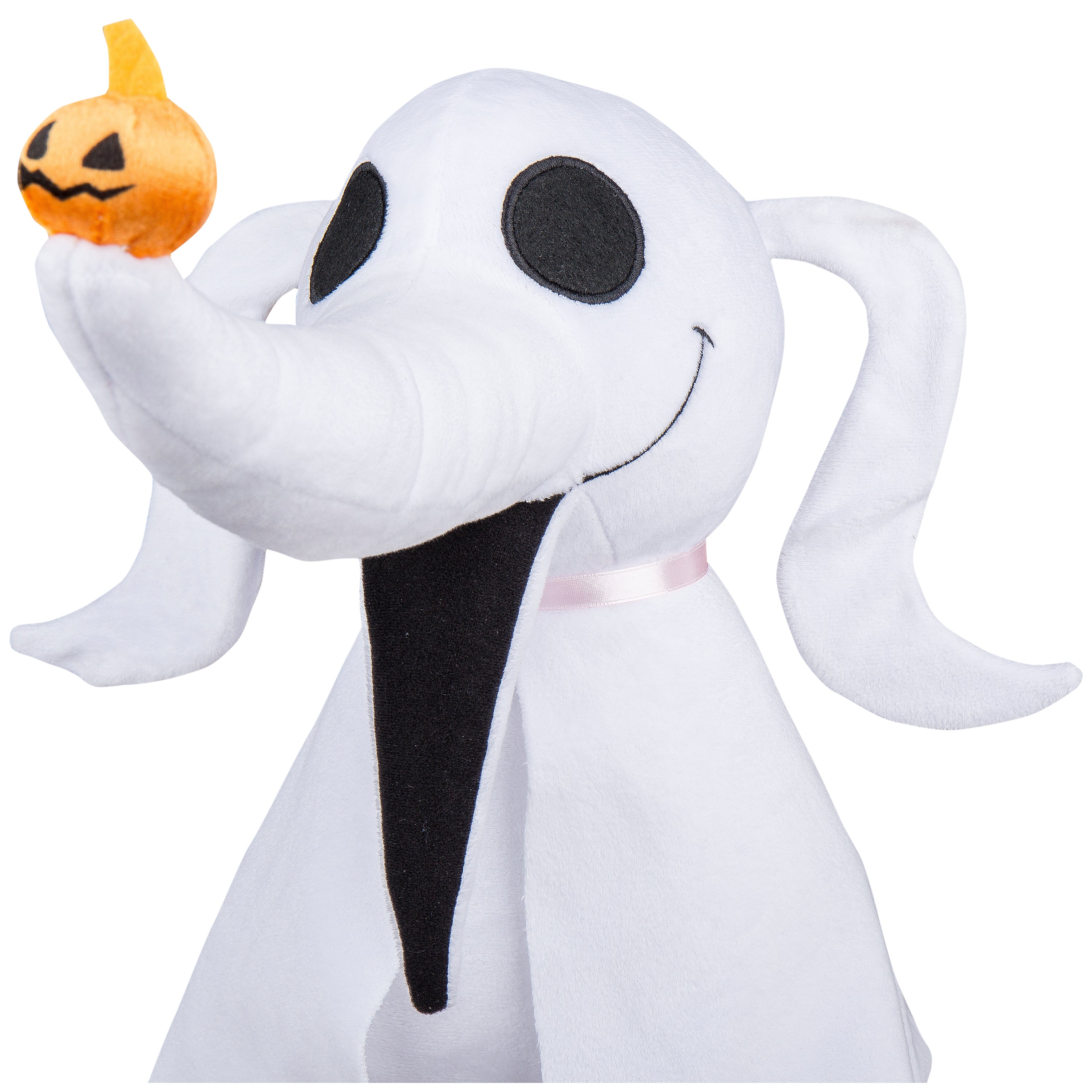 Gemmy Zero Halloween Greeter with Jack O' Lantern Nose, Multi