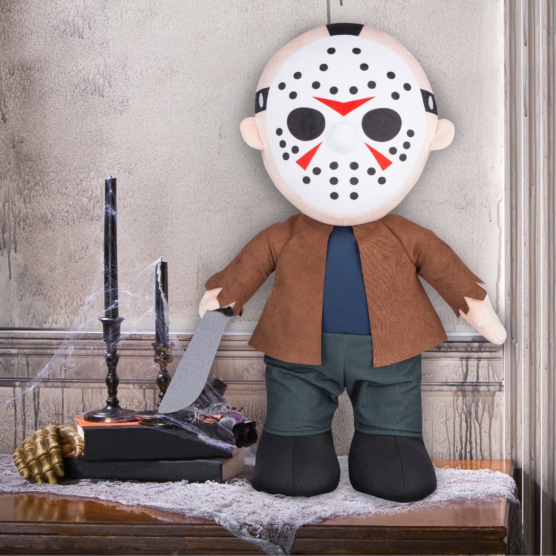 Jason Voorhees Halloween Porch Greeter lifestyle