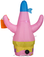 Load image into Gallery viewer, Gemmy Airblown Patrick in Pirate Costume holding Trick Sack Nick, 3.5 ft Tall, Multi

