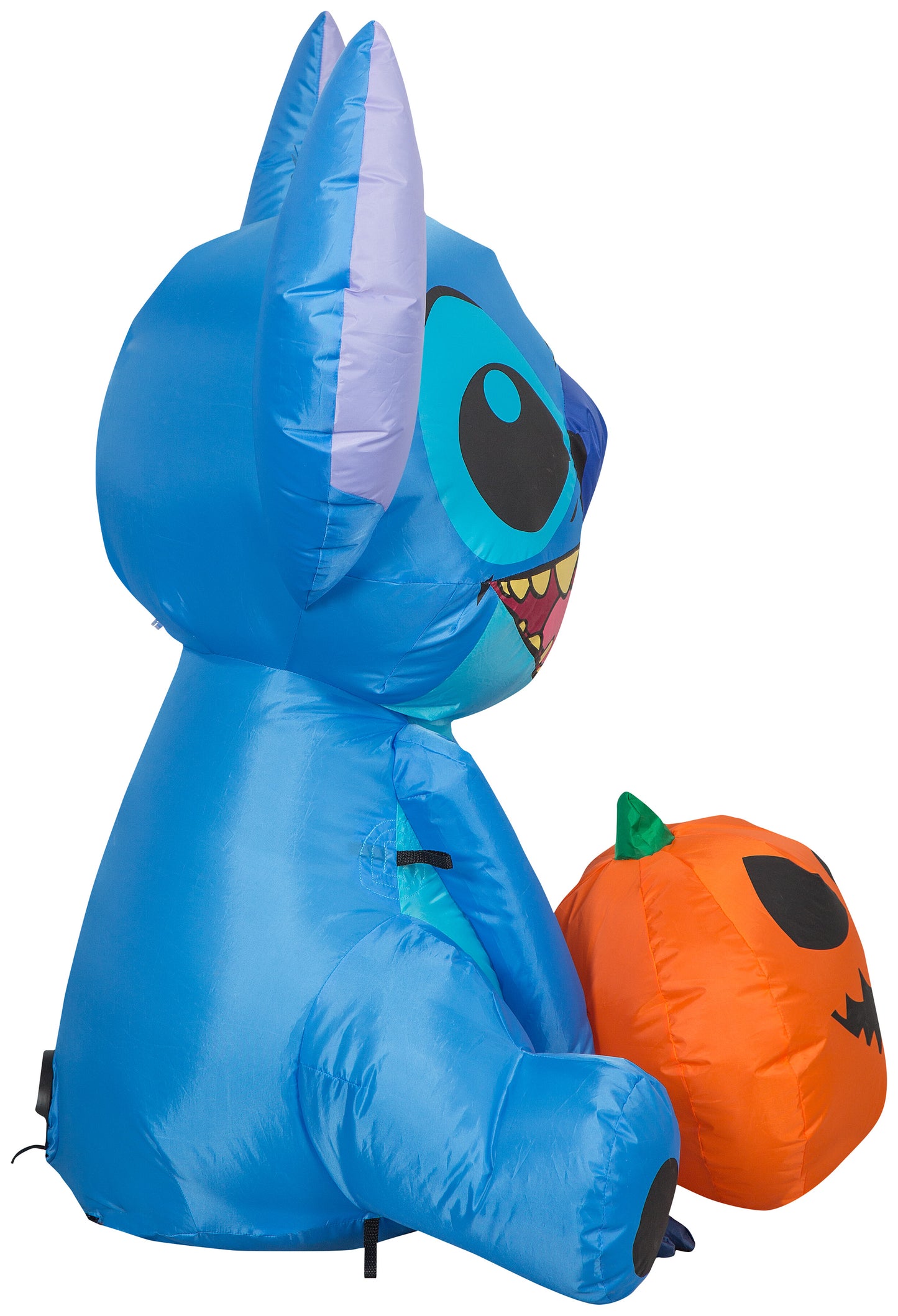 3-Ft Disney Stitch with Jack O’ Lantern Inflatable image 3