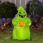 Load image into Gallery viewer, Gemmy Lighted Oogie Boogie with Jack O&#39; Lantern Yard Decor, Multi
