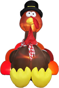 6' Airblown Turkey Thanksgiving Inflatable