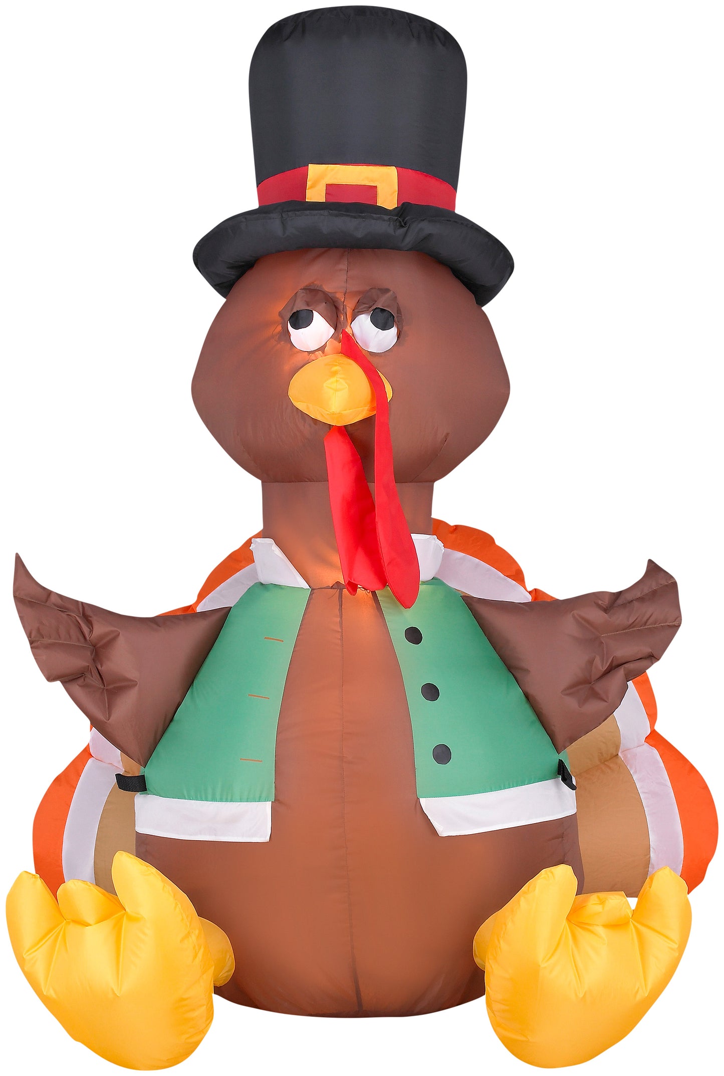4-Ft Happy Turkey Thanksgiving Inflatable