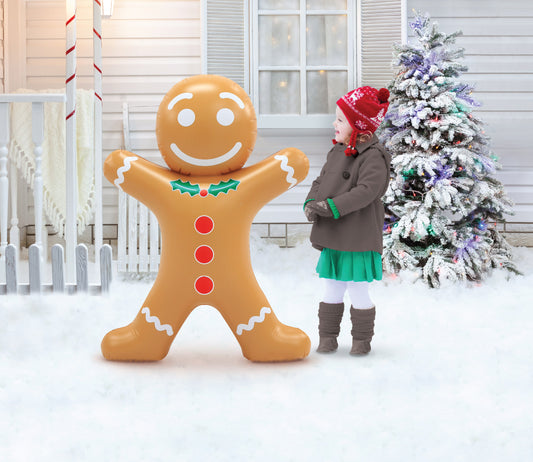 Blow-Up Inflatable Gingerbread Man lifestyle