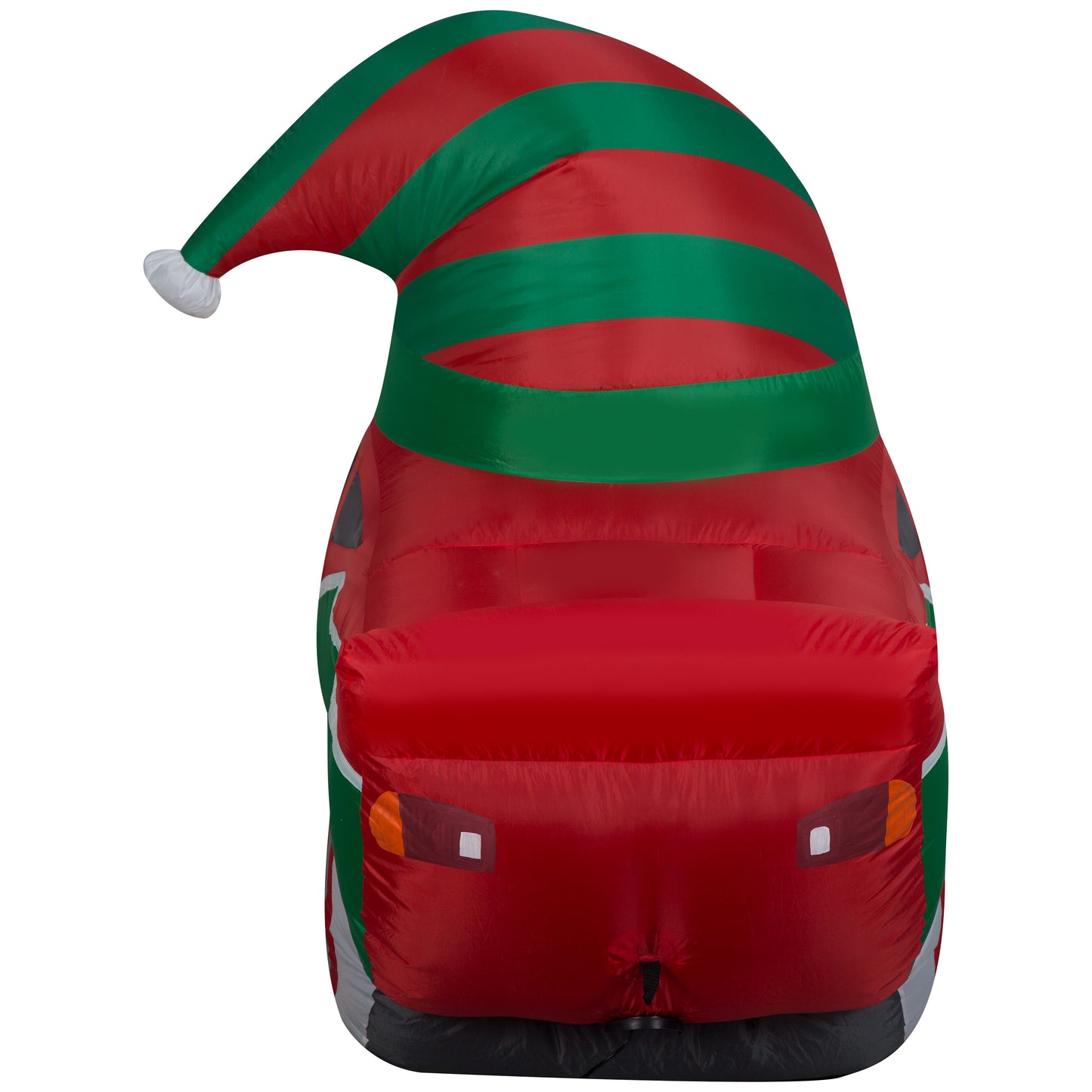 4-Ft Disney Lightning McQueen with Stocking Cap Christmas Inflatable image 4