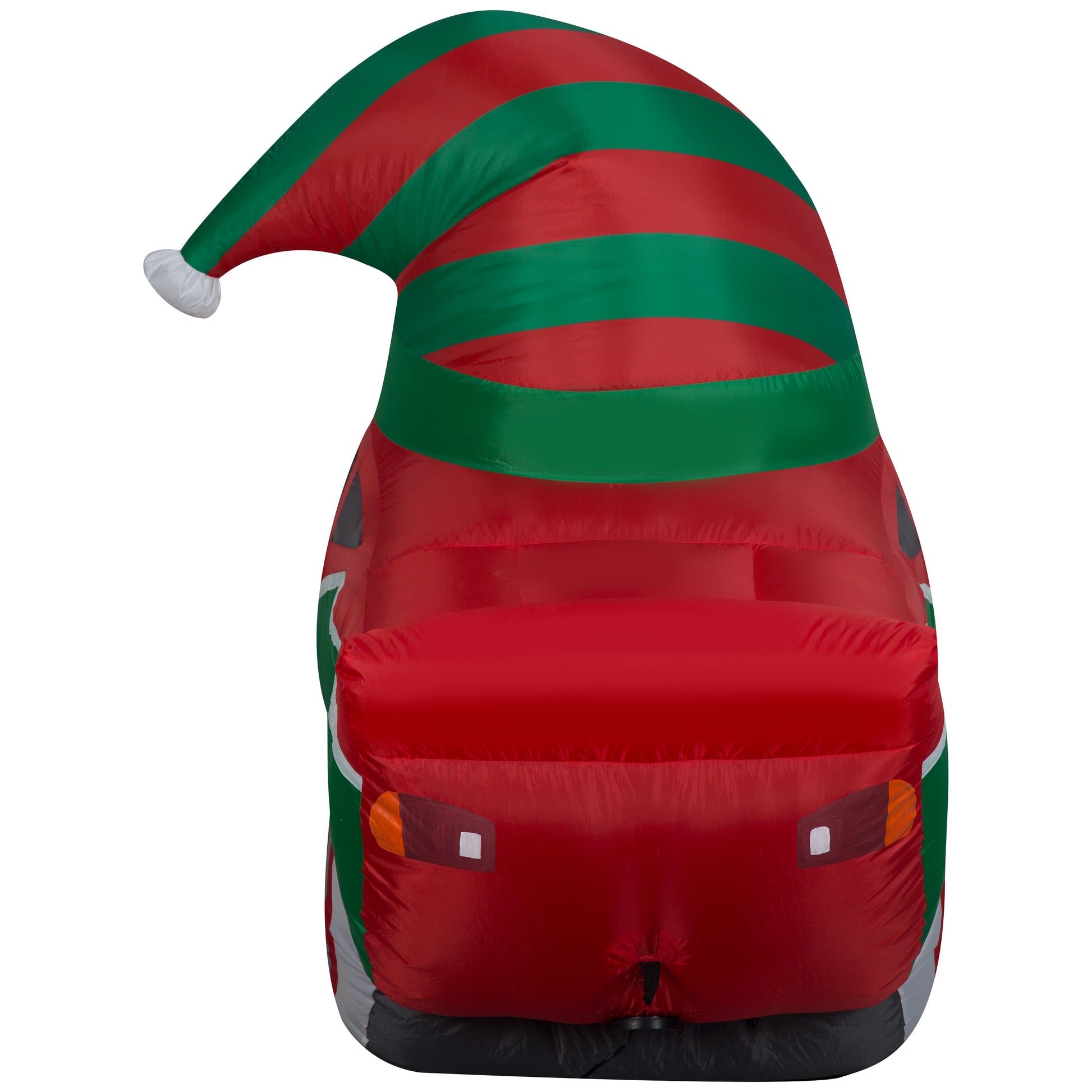 4-Ft Disney Lightning McQueen with Stocking Cap Christmas Inflatable image 4