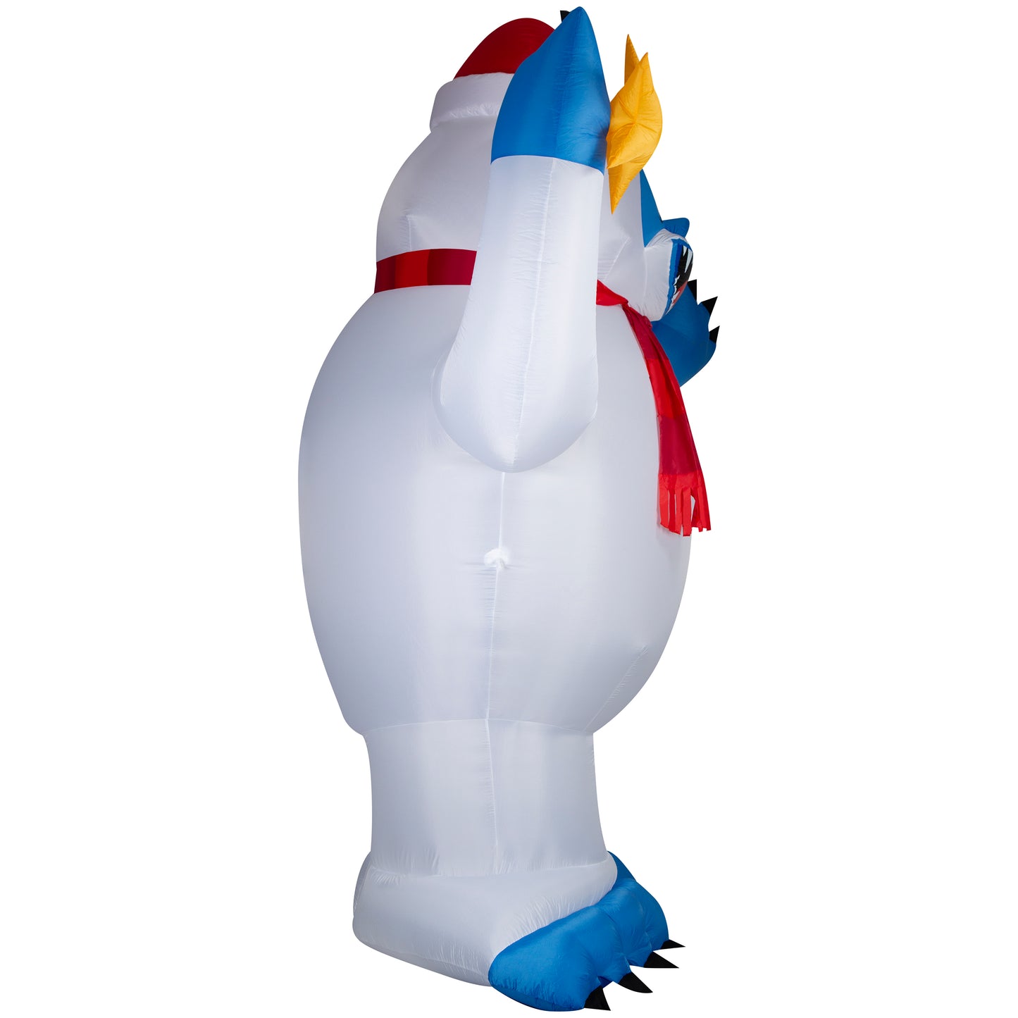 12-Ft Rudolph The Red-Nosed Reindeer Bumble with Santa Hat Christmas Inflatable image 3