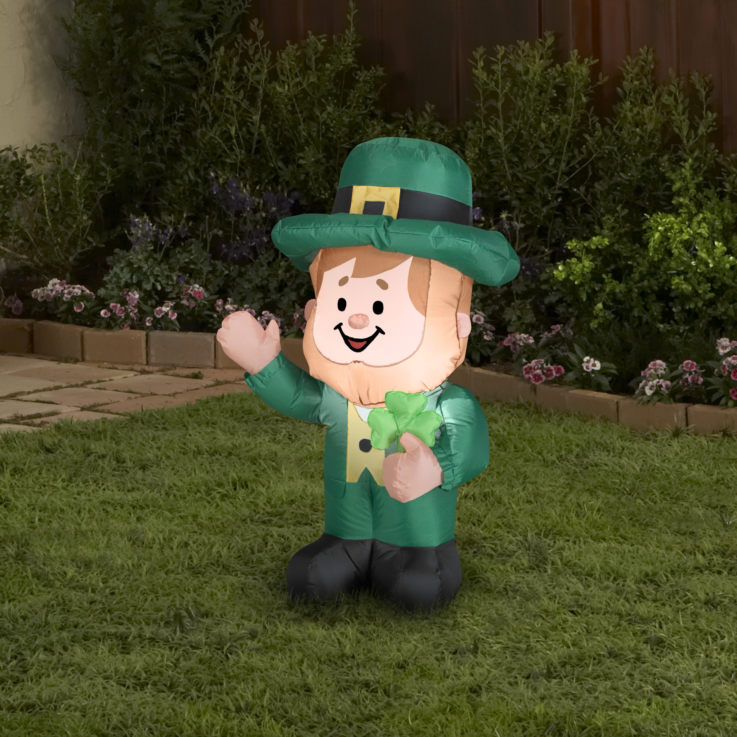 3.5' Airblown Leprechaun Spring Inflatable