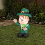 Load image into Gallery viewer, 3.5&#39; Airblown Leprechaun Spring Inflatable
