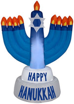Load image into Gallery viewer, 3.5&#39; Airblown Outdoor Hanukkah Candles Inflatable
