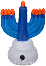 Load image into Gallery viewer, 3.5&#39; Airblown Outdoor Hanukkah Candles Inflatable
