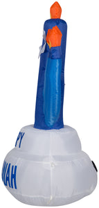 3.5' Airblown Outdoor Hanukkah Candles Inflatable