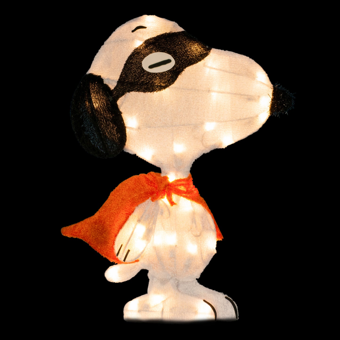 18-Inch Peanuts Superhero Snoopy Pre-Lit Halloween Yard Art image 3