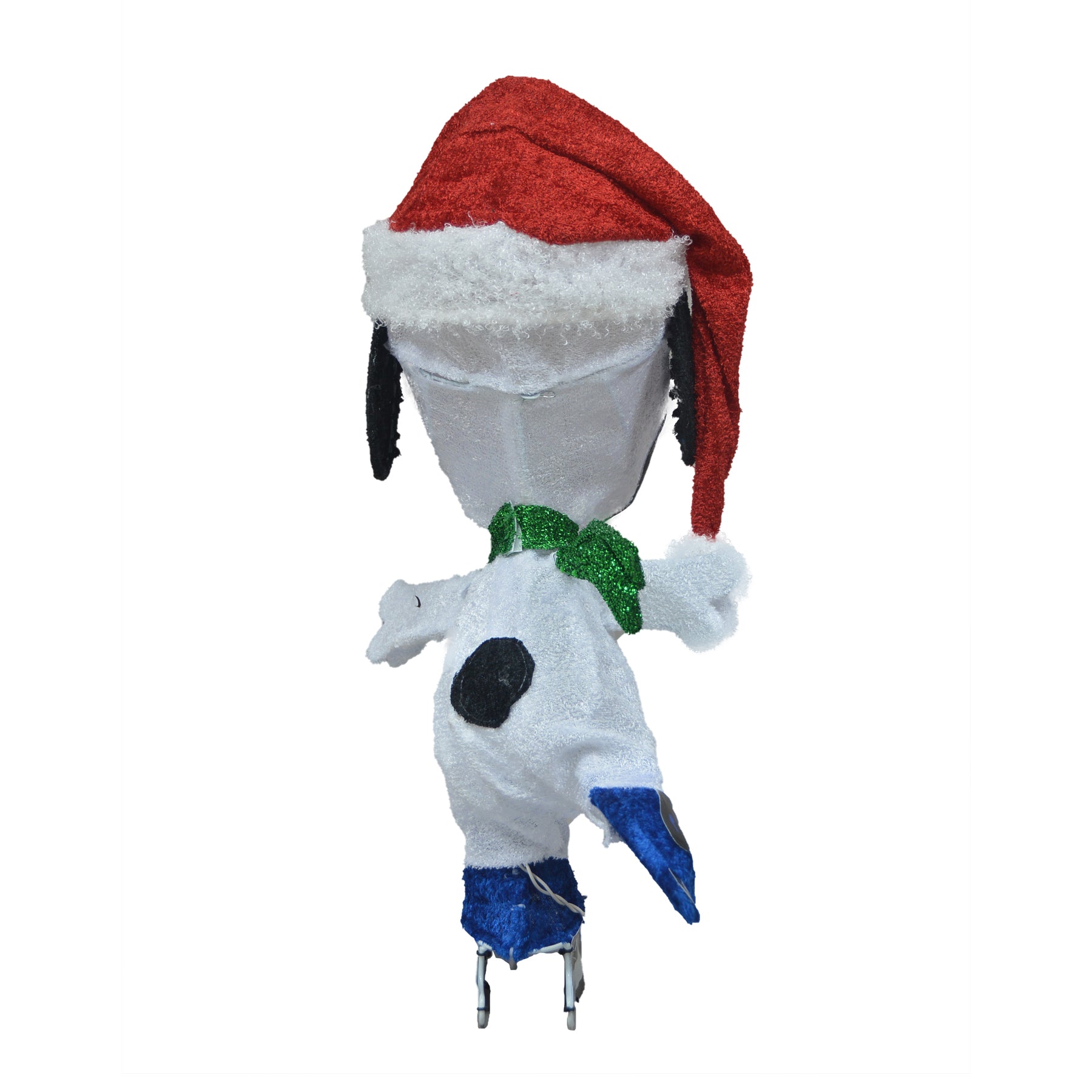 24-Inch Peanuts LED 3D Pre-Lit Yard Décor Skating Snoopy Christmas Décor image 4