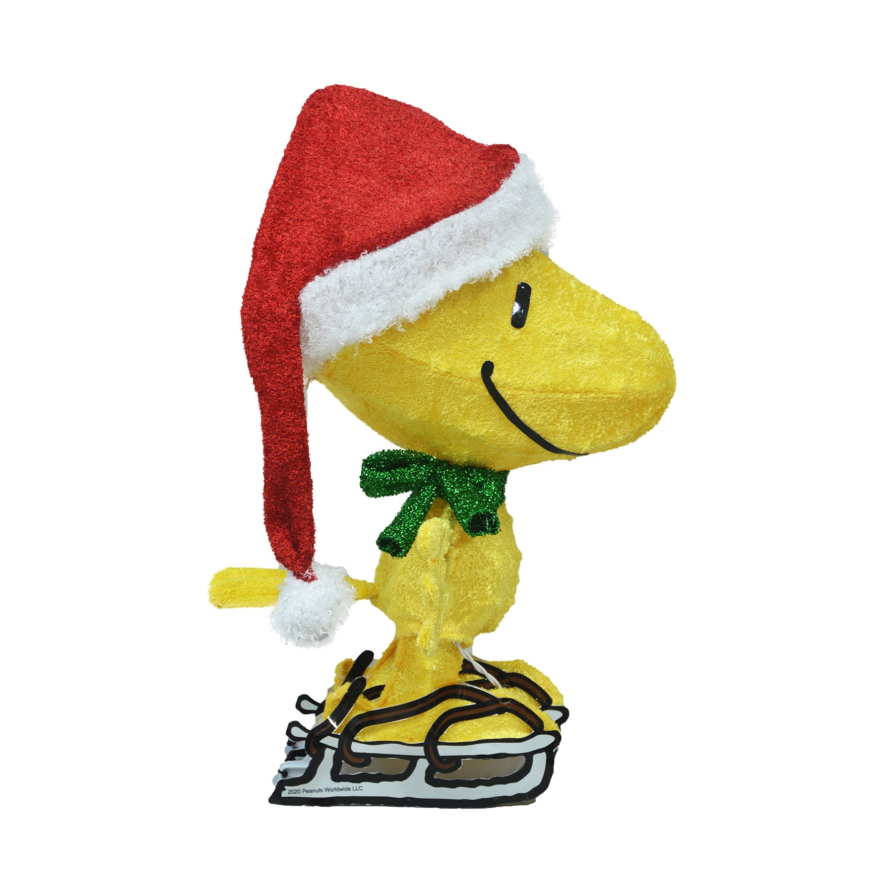 20-Inch Peanuts LED 3D Pre-Lit Yard Décor Skating Woodstock Christmas Décor image 5