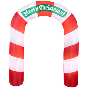 7.5' Airblown Archway Merry Christmas Inflatable