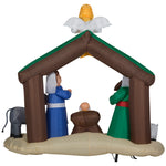 Load image into Gallery viewer, Gemmy Christmas Airblown Inflatable Nativity Scene,  Tall, Multi
