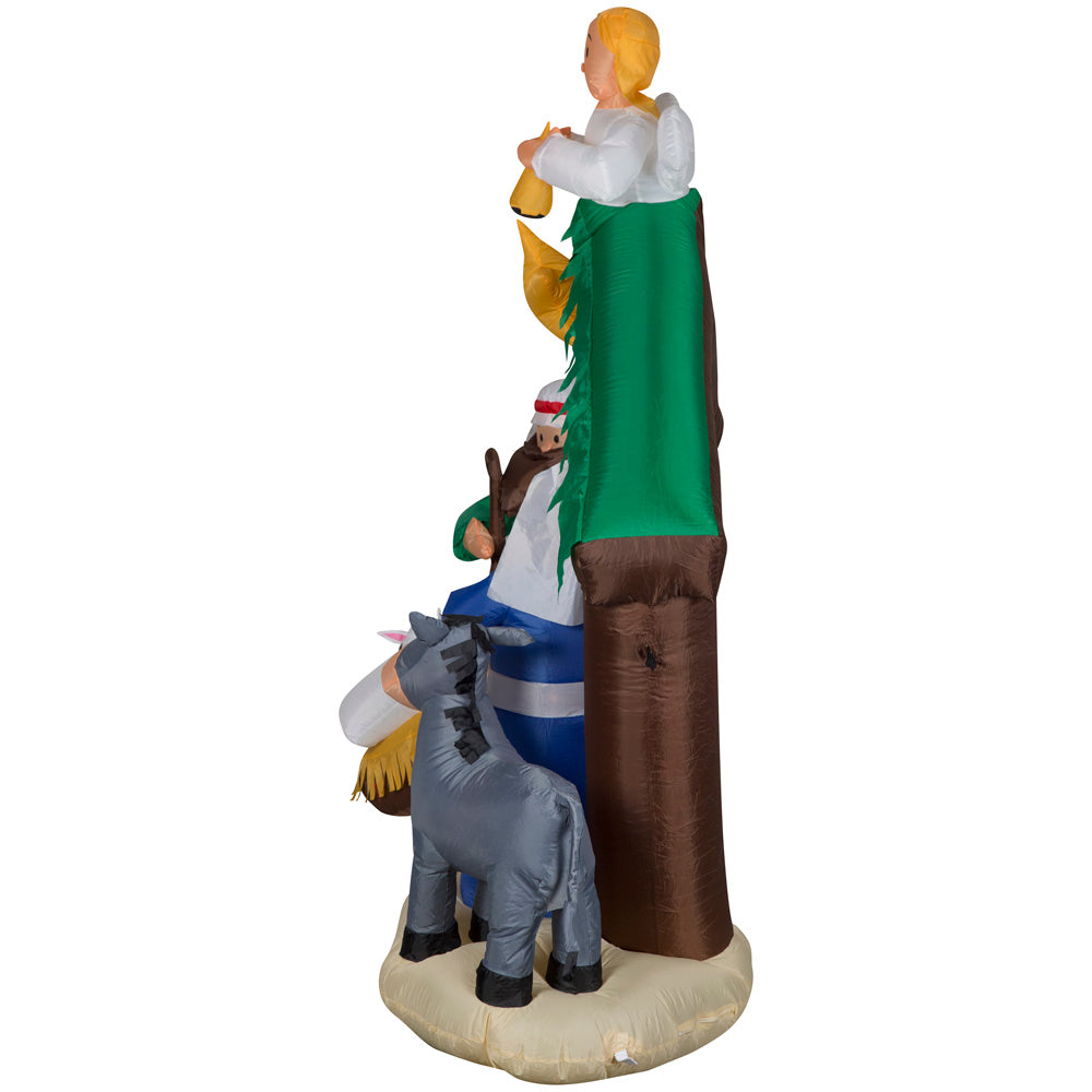 Christmas Inflatable Nativity Scene, Tall image 4
