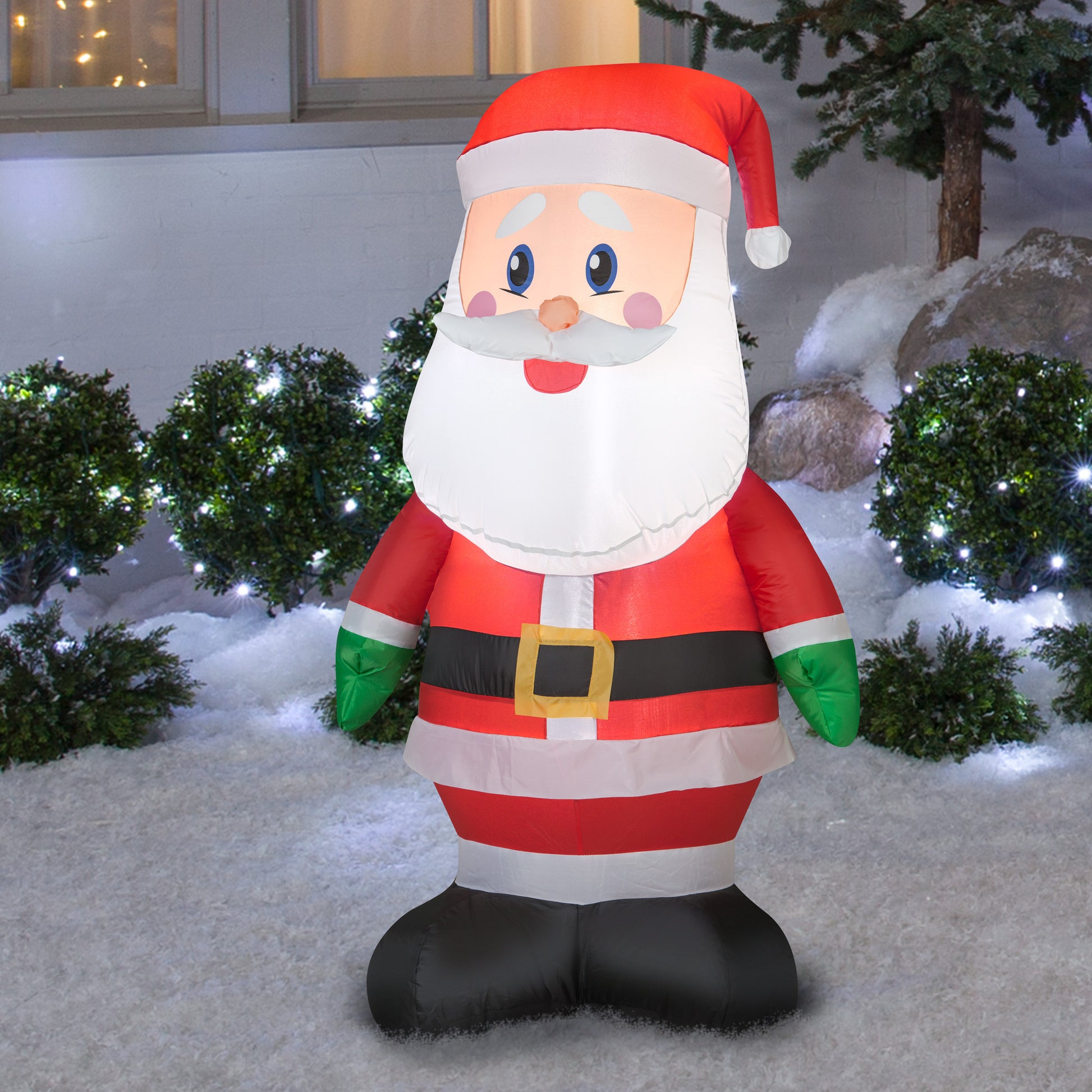 Outdoor Santa Christmas Inflatable lifestyle
