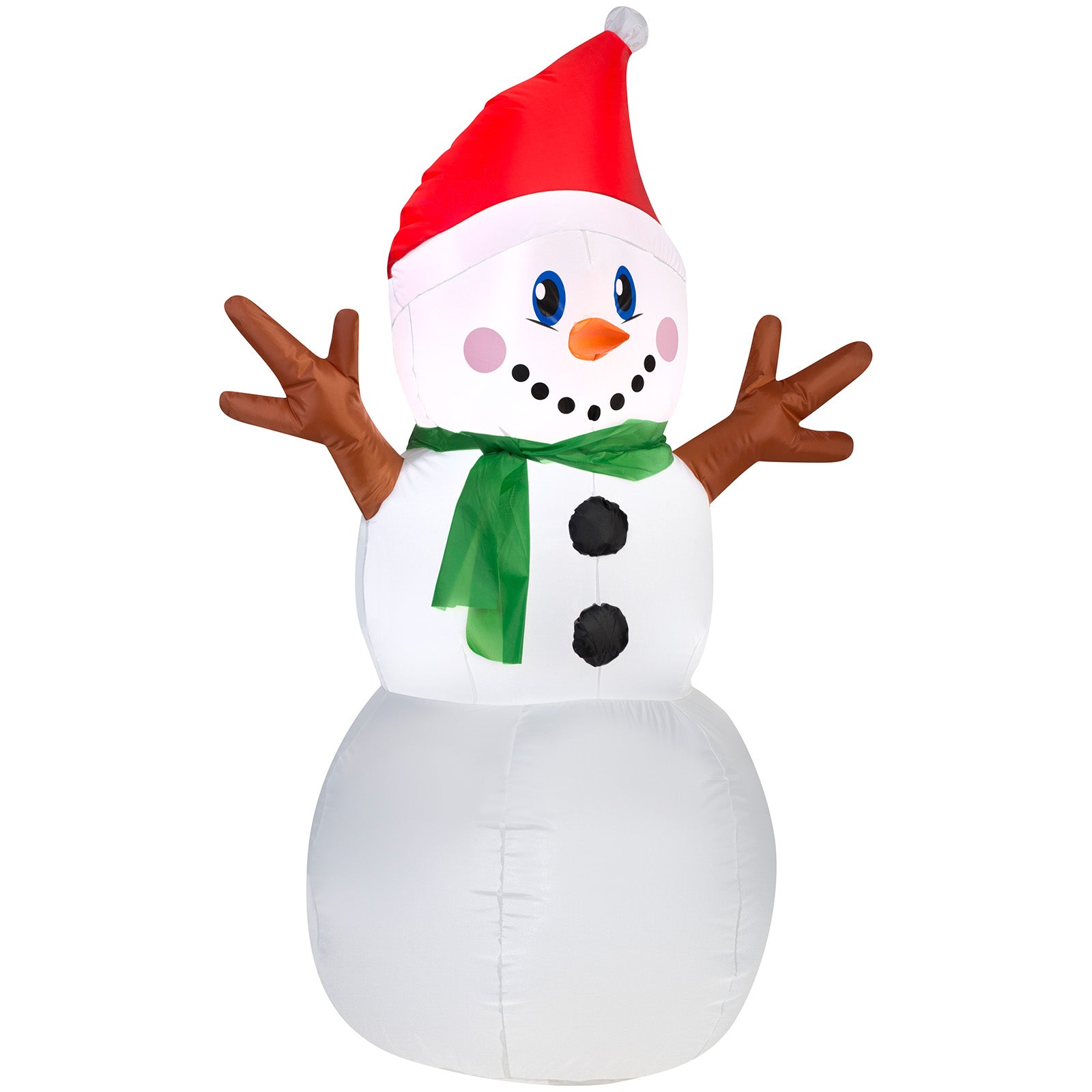 4' Airblown Outdoor Snowman Christmas Inflatable