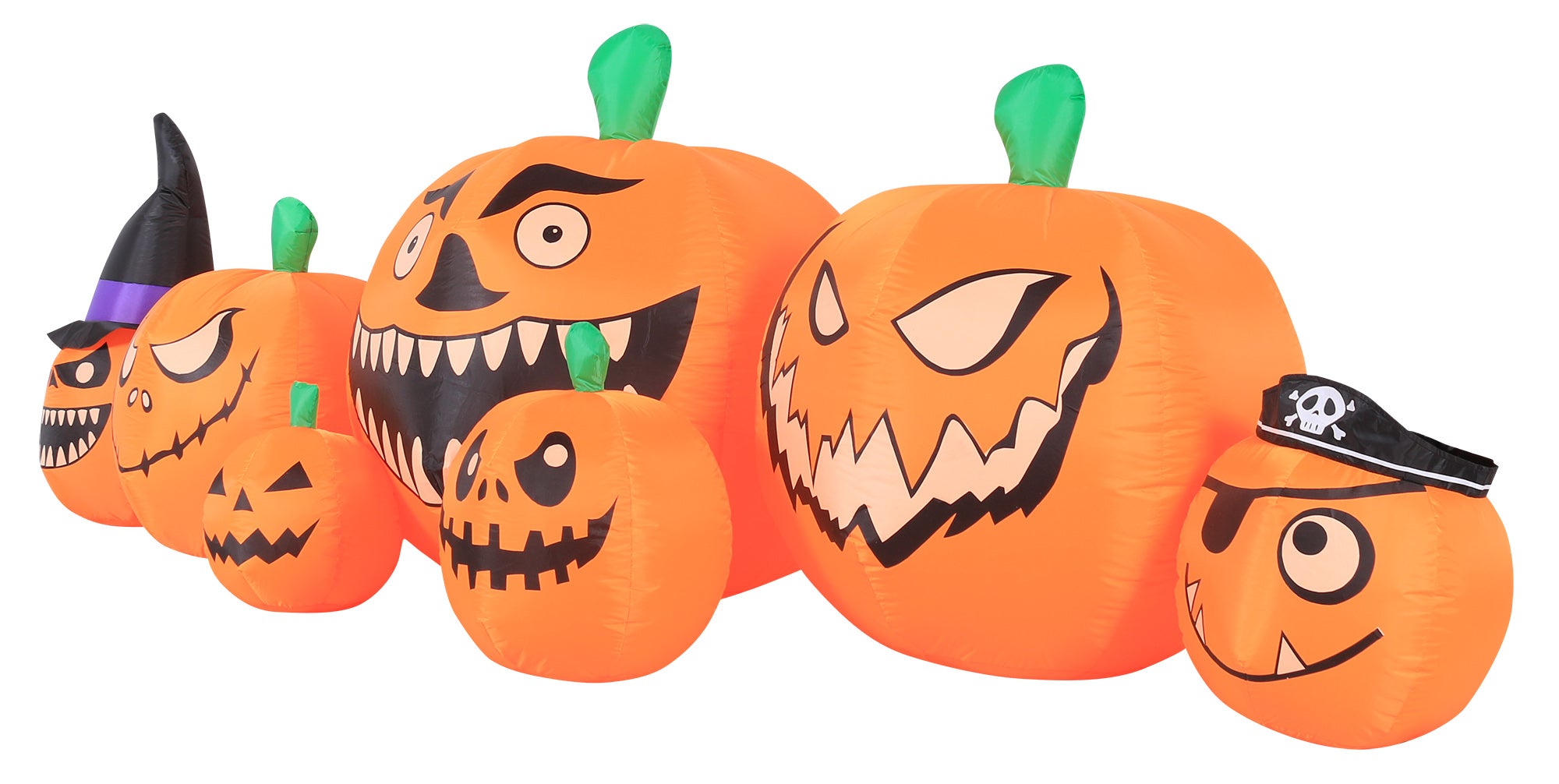 Occasions 8' INFLATABLE PUMPKIN PATCH, 8 ft Tall, Multicolored