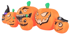 Occasions 8' INFLATABLE PUMPKIN PATCH, 8 ft Tall, Multicolored