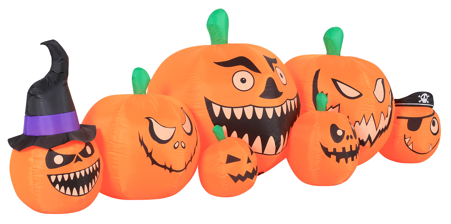 Occasions 8' INFLATABLE PUMPKIN PATCH, 8 ft Tall image 3