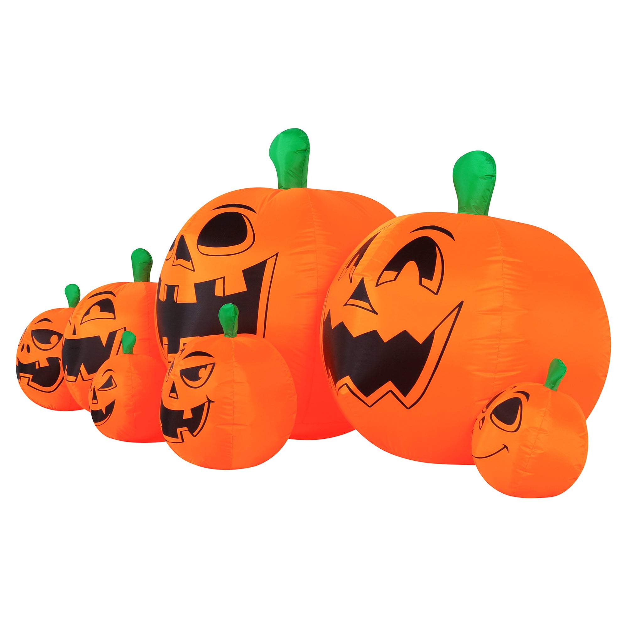 Occasions AIRFLOWZ  INFLATABLE PUMPKIN PATCH 8 FT, 3 ft Tall, Orange