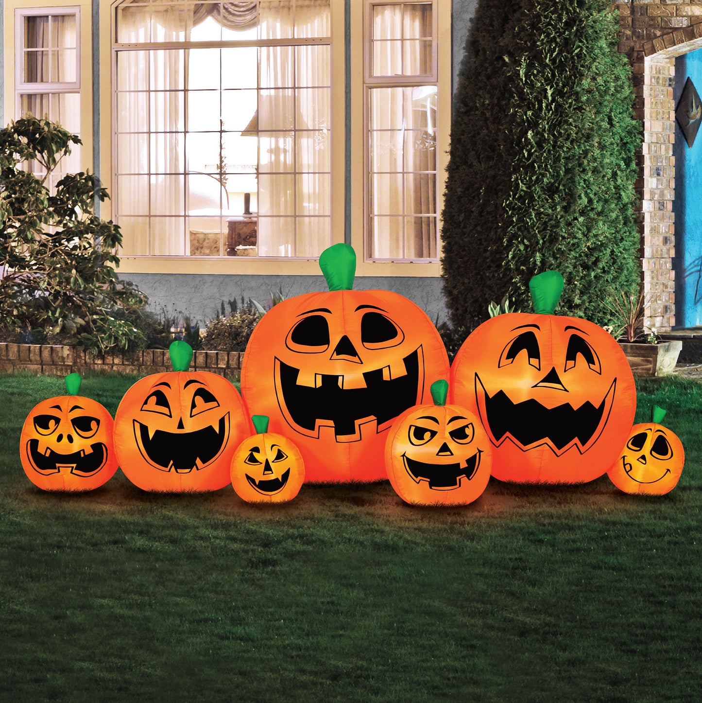 Occasions AIRFLOWZ INFLATABLE PUMPKIN PATCH 8 FT, 3 ft Tall lifestyle