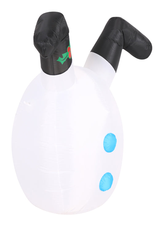 INFLATABLE SNOWMAN LEGS image 2