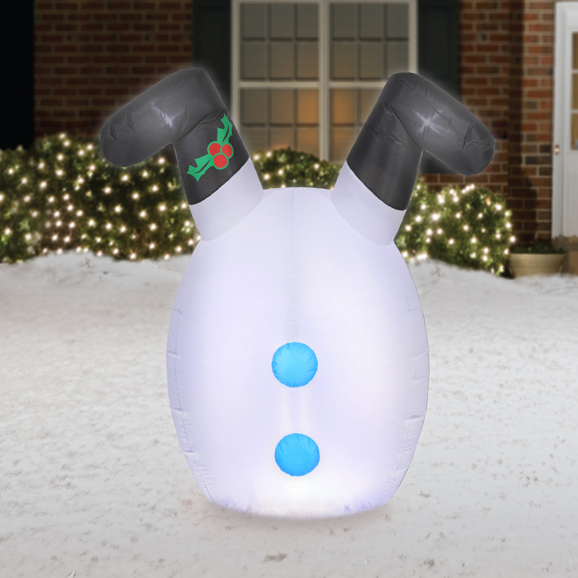 INFLATABLE SNOWMAN LEGS lifestyle