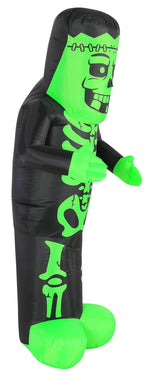 Load image into Gallery viewer, Occasions 7&#39; INFLATABLE SKELETON MONSTER, 3 ft Tall, Multicolored
