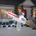 Load image into Gallery viewer, Gemmy Christmas Airblown Inflatable Inflatable Star Wars X Wing with R2 D2™, 6 ft Tall, white

