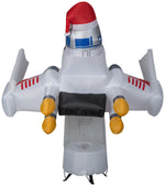 Load image into Gallery viewer, Gemmy Christmas Airblown Inflatable Inflatable Star Wars X Wing with R2 D2™, 6 ft Tall, white
