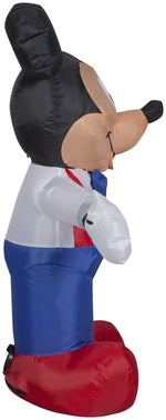 Load image into Gallery viewer, Gemmy Airblown Inflatable Patriotic Mickey Mouse, 3.5 ft Tall
