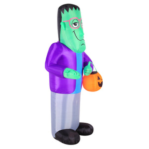Occasions 7' INFLATABLE TRICK OR TREAT MONSTER, 7 ft Tall, Multicolored