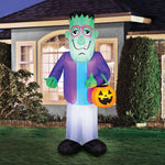 Load image into Gallery viewer, Occasions 7&#39; INFLATABLE TRICK OR TREAT MONSTER, 7 ft Tall, Multicolored
