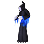 Load image into Gallery viewer, Occasions 8&#39; INFLATABLE INFINITY MIRROR REAPER, 8 ft Tall, Multicolored
