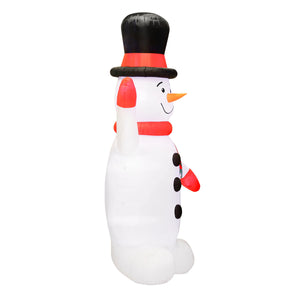 Occasions 20' INFLATABLE SNOWMAN,  Tall, Multicolored