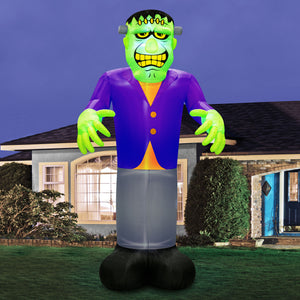 Occasions AIRFLOWZ  INFLATABLE MONSTER 20 FT, Tall, Grey