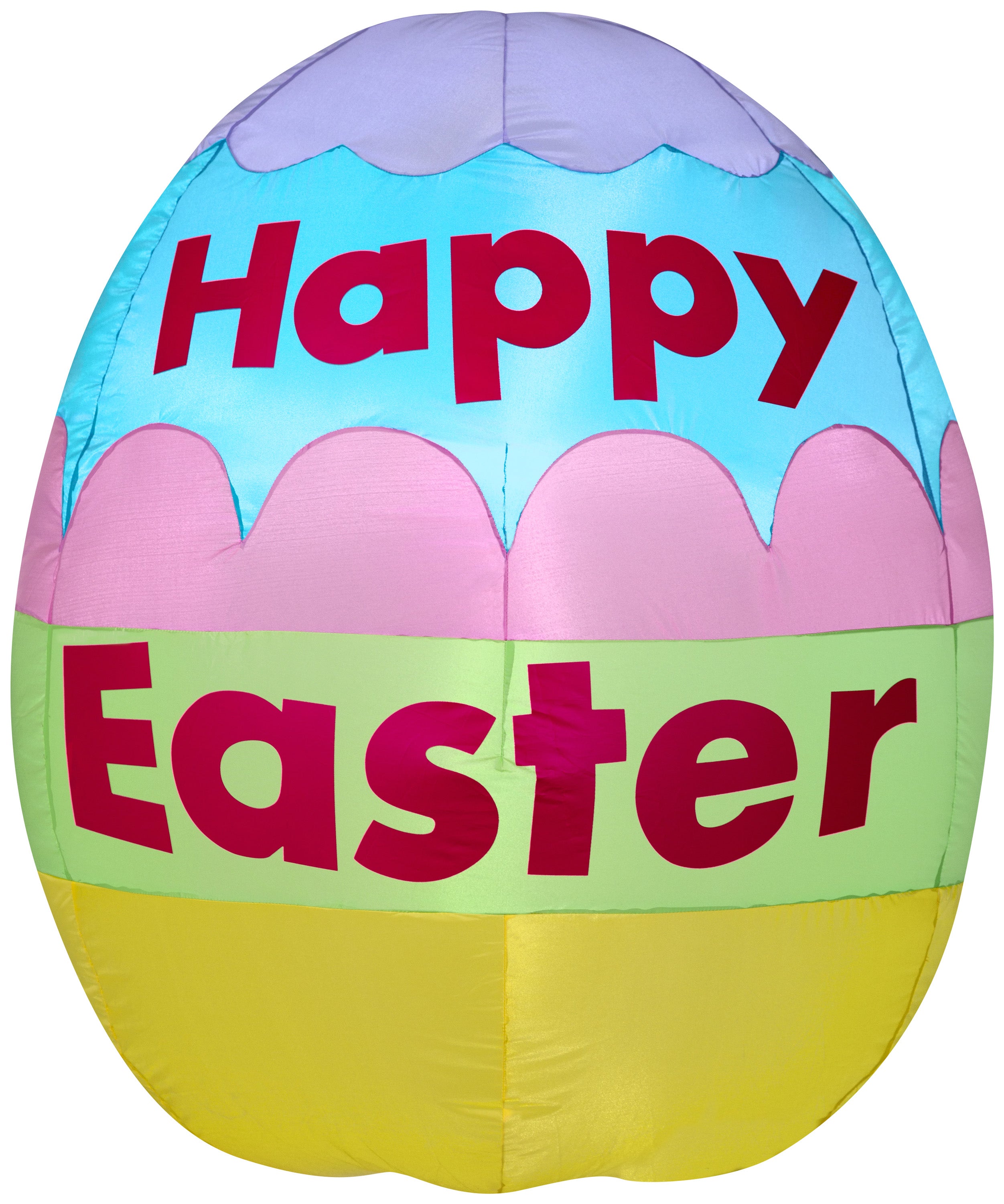 Gemmy Airblown Inflatable Easter Egg, 2.5 ft Tall, pink