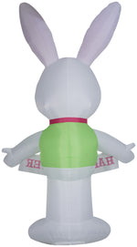 Load image into Gallery viewer, Gemmy 12.5 ft Airblown Easter Bunny Giant, White

