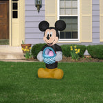 Load image into Gallery viewer, Gemmy Airblown Inflatable Mickey Mouse with Easter Basket, 3.5 ft Tall
