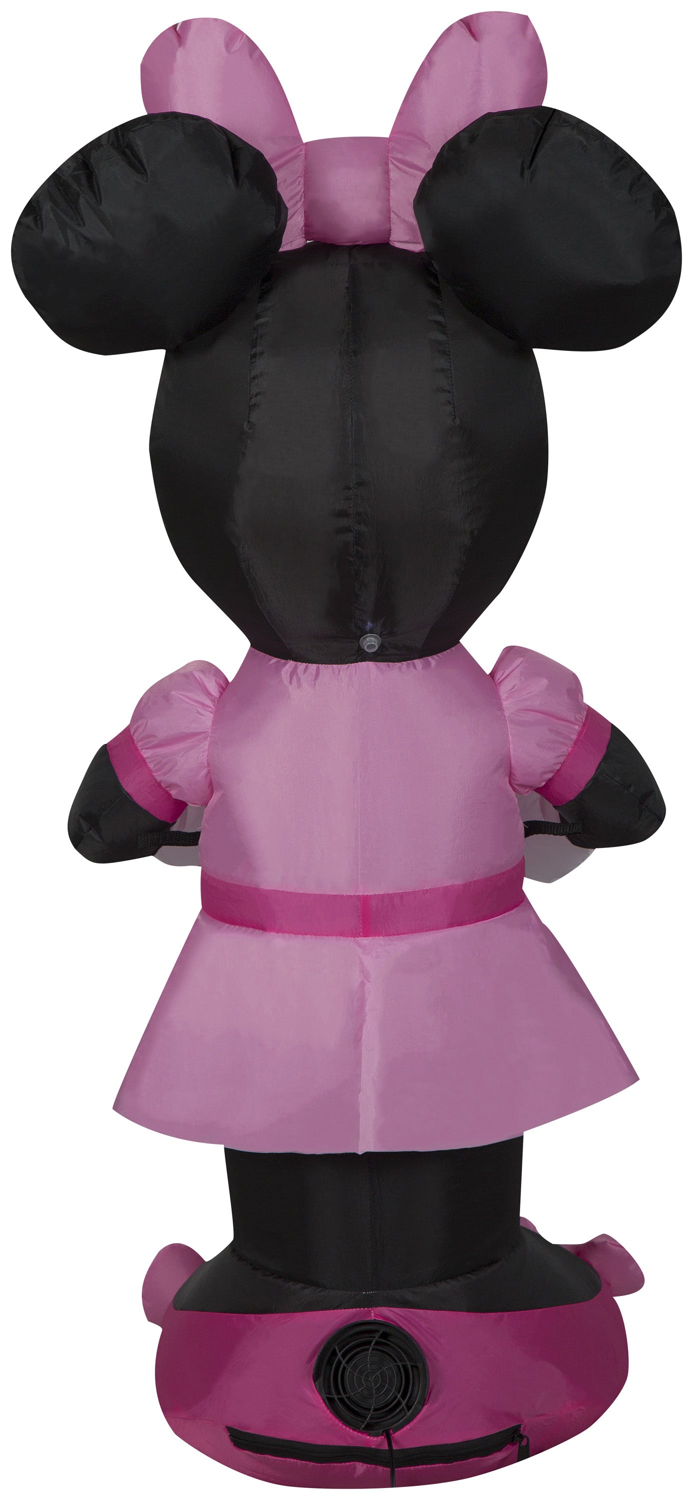 3.5-Ft Minnie Mouse in Pink Polka Dot Dress Easter Inflatable image 4