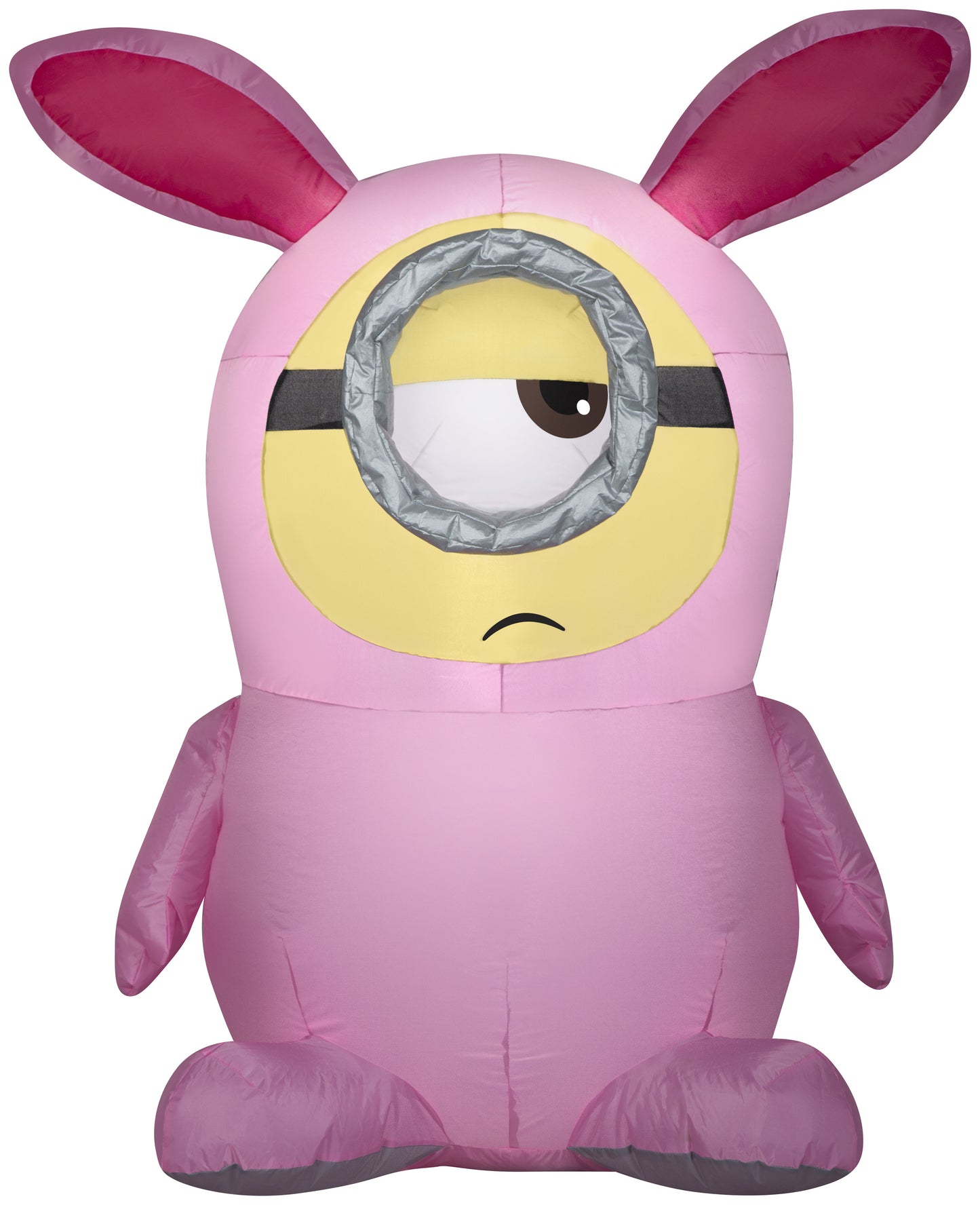 3.5-Ft Stuart in Pink Bunny Suit Easter Inflatable